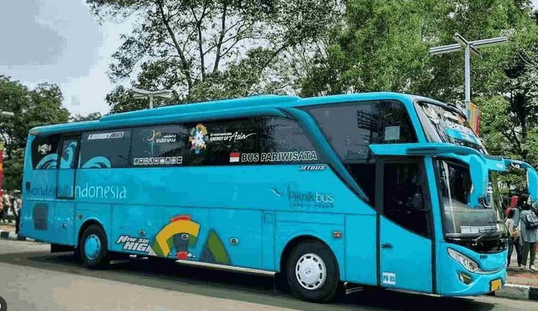 Harga sewa bus di kota Depok terbaru